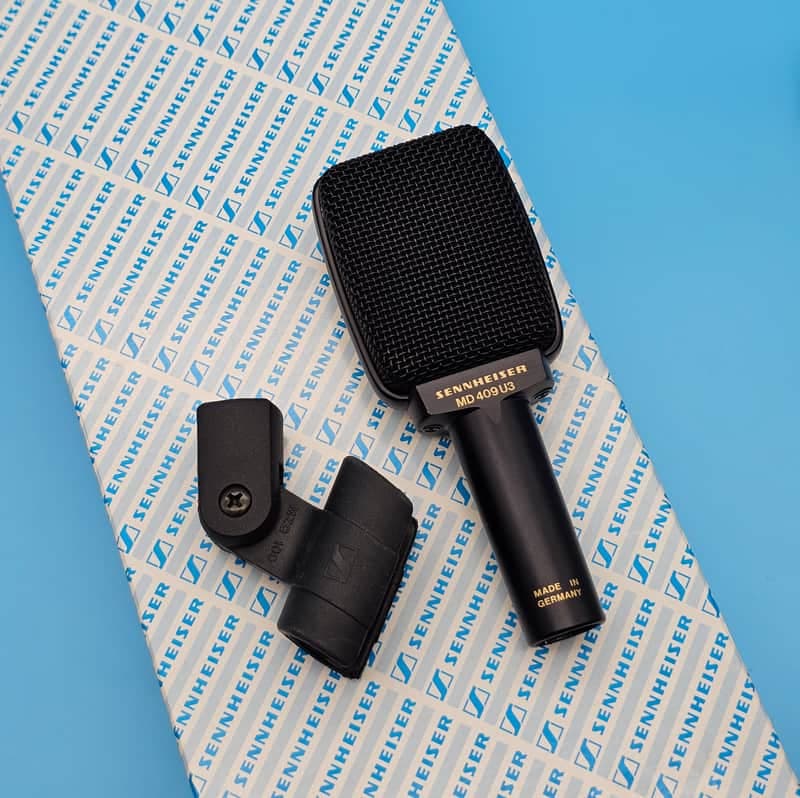 ☆Vintage 1990s Sennheiser MD 409 U3 Dynamic Microphone - MD409