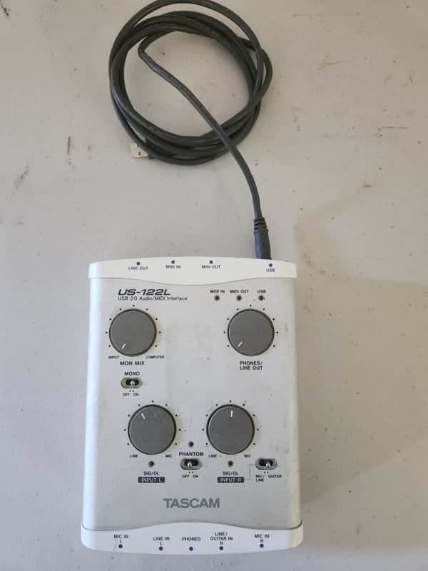 Tascam US-122L Audio/MIDI Interface