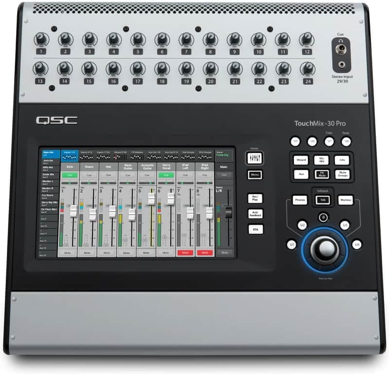 QSC TouchMix-30 Pro Touch Screen Compact Digital Mixer -Excellent Condition