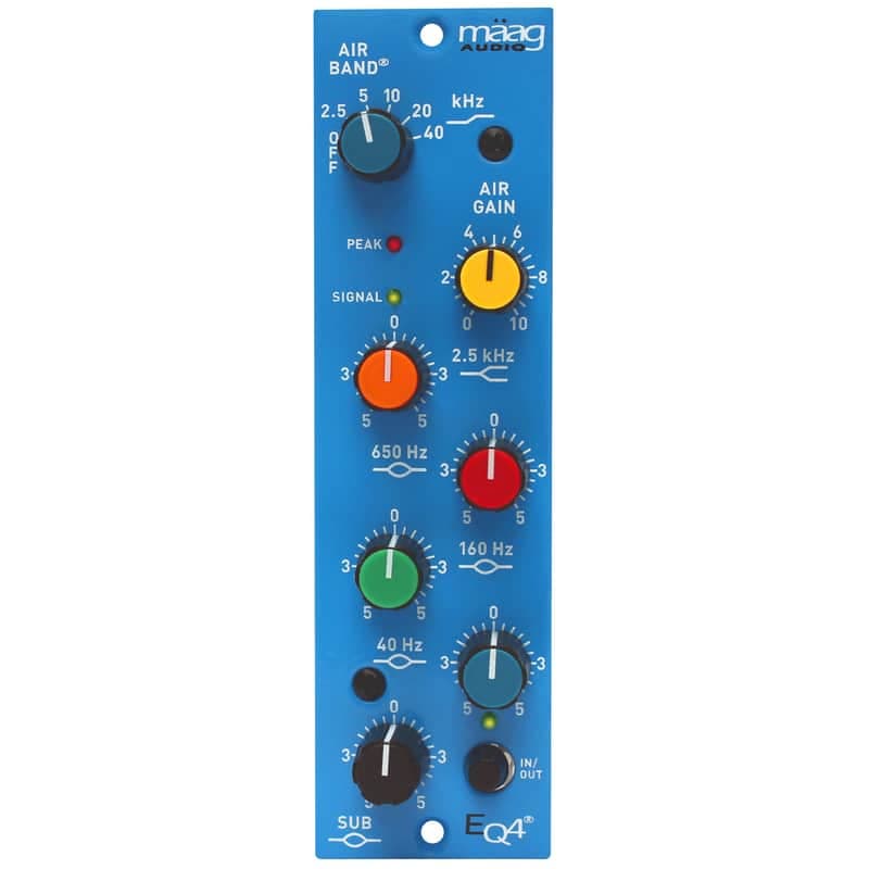 Maag Audio EQ4 500 Series Equalizer Module 2010s Blue