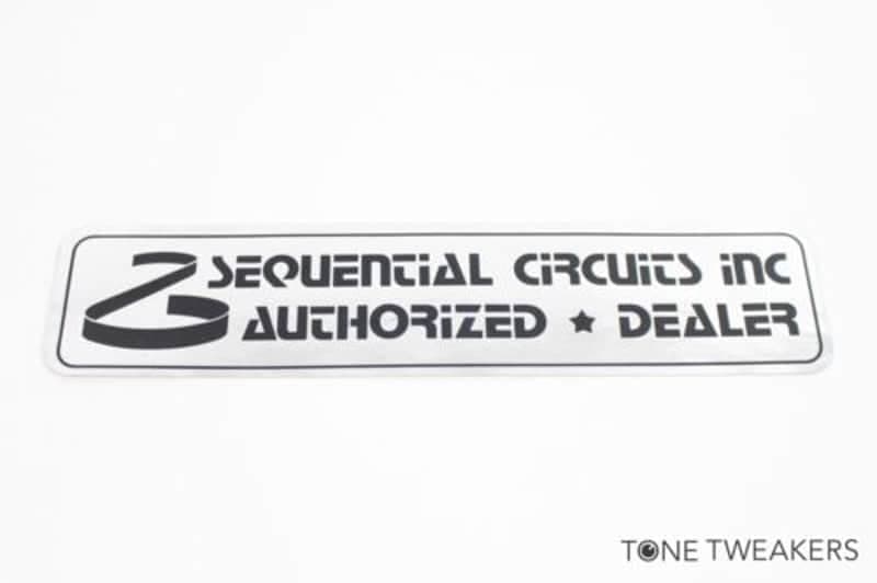 Sequential Circuits Inc Authorized Dealer Sticker Prophet VINTAGE SYNTH DEALER 2