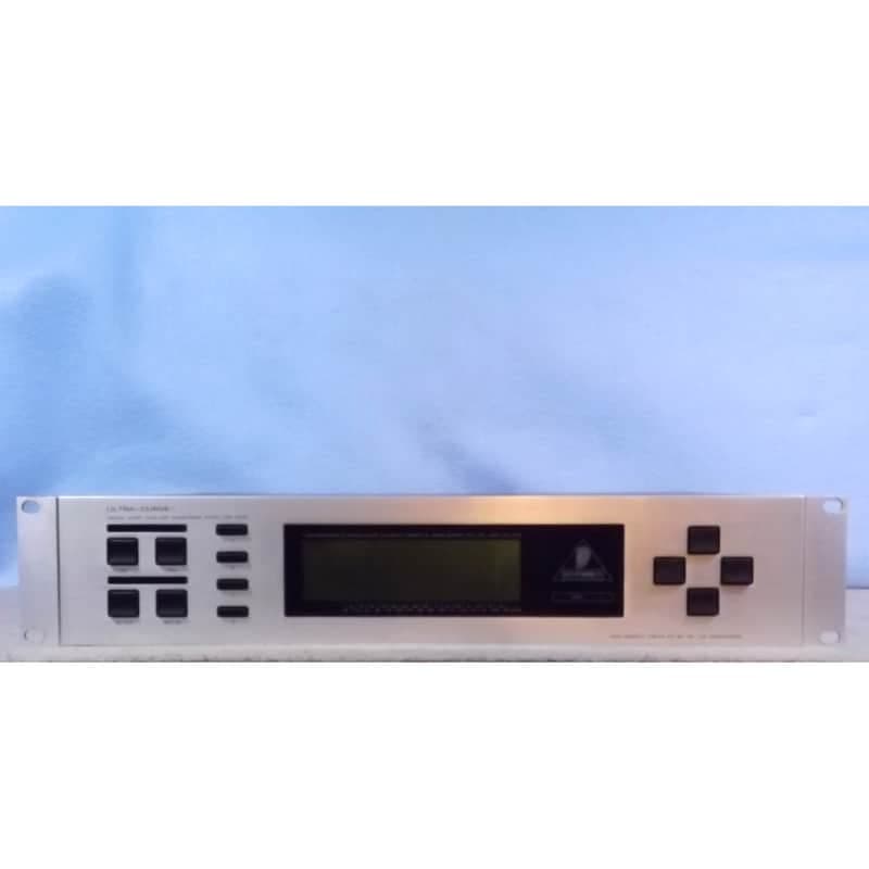 Behringer Ultra-Curve DSP8000 Digital 24-Bit Dual DSP Mainframe Equalizer / Processor 1990s - Silver