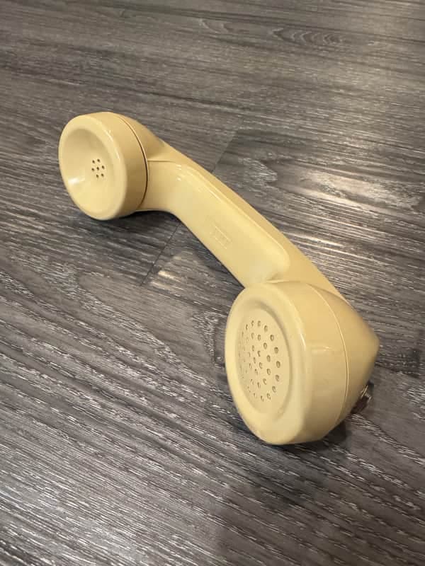 Telephone Microphone - Light Brown