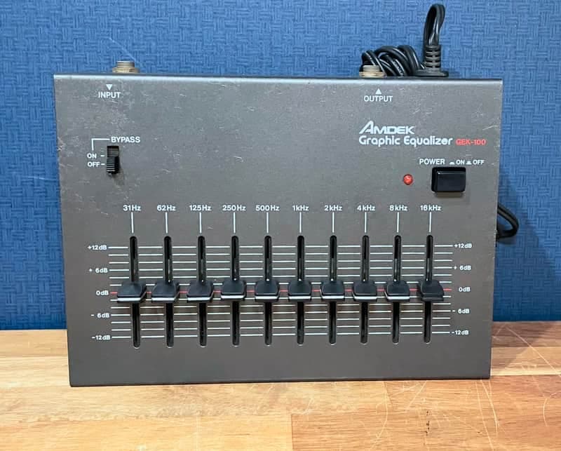 Amdek GEK-100 10-band Graphic Equalizer