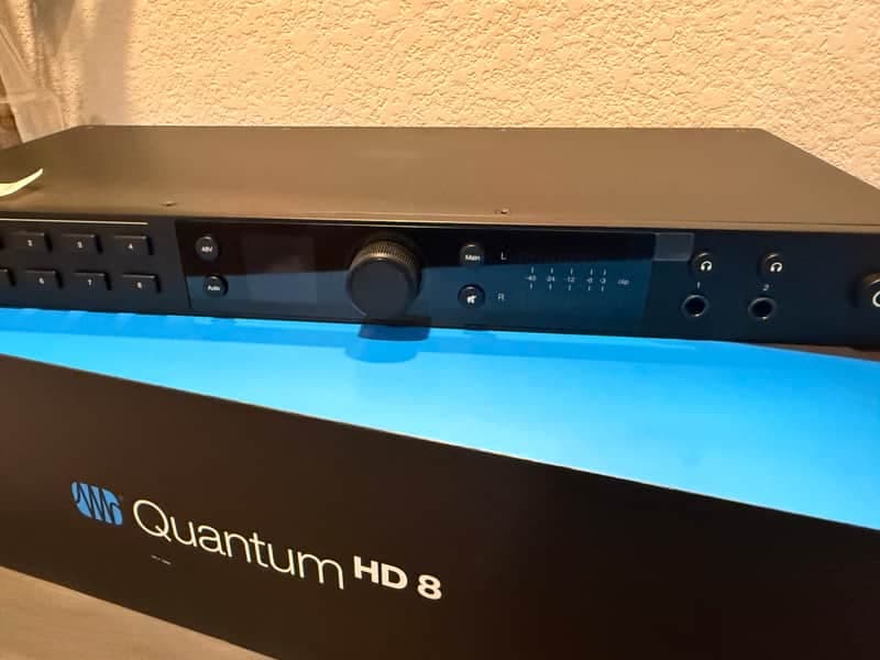 PreSonus Quantum HD8 USB-C Audio Interface 2024 - Present - Black