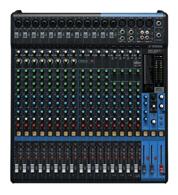 Mint Yamaha MG20XU 20 Channel Mixer with FX (MG20XU)