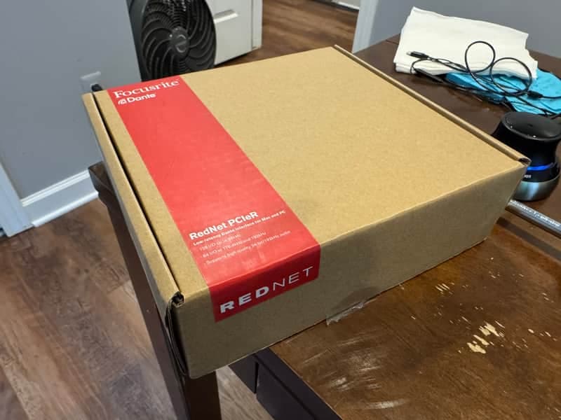 Focusrite RedNet Dante PCIeR Card 2019 - Present - Standard