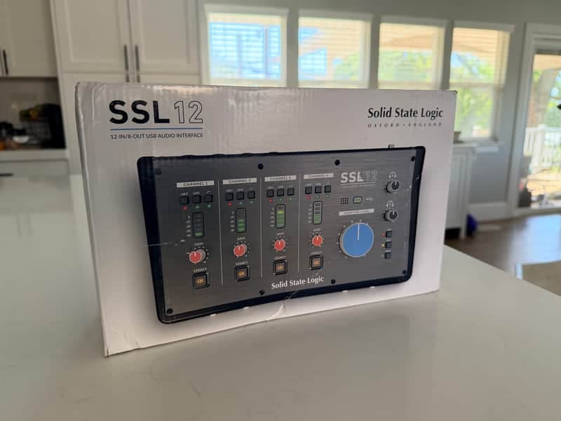 Solid State Logic SSL 12 12-Channel USB Audio Interface 2023 - Black