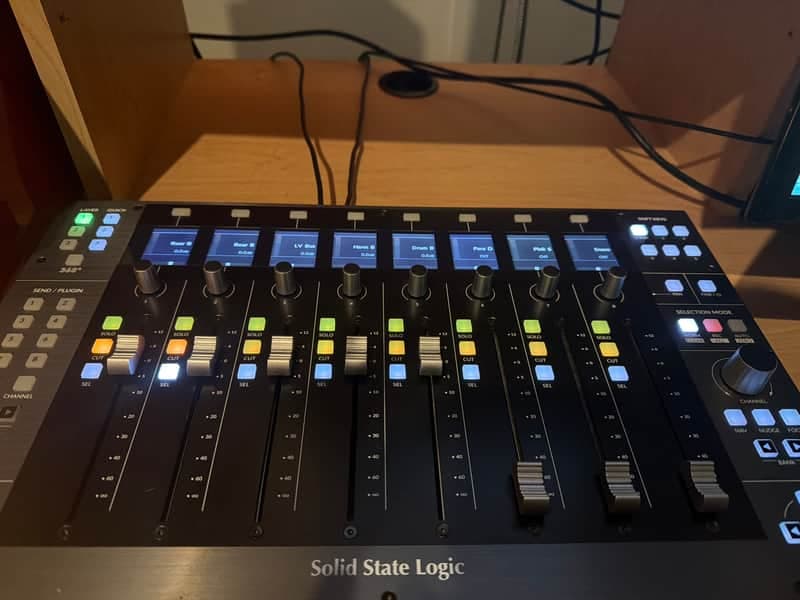 Solid State Logic SSL UF8 DAW Controller 2021 - Present - Black