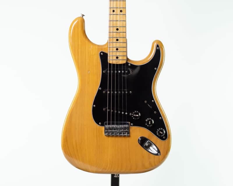 Fender Stratocaster Hardtail 1978 Natural