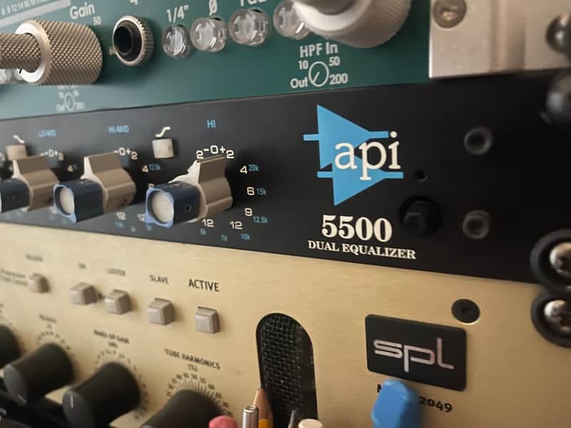 API 5500 Dual 4-Band Equalizer 2007 - 2019 - Black