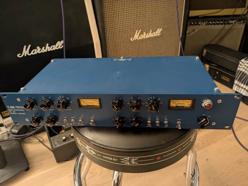 Tube-Tech CL 2A Dual Channel Dual Opto Compressor 2000s - Blue - !! FREE EU Shipping !!
