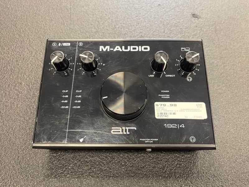 M-Audio AIR 192|4 USB Audio Interface - Black
