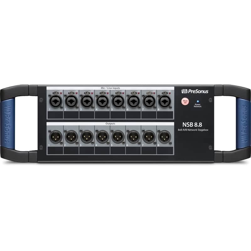 PreSonus NSB 8.8 8x8 AVB-Networked Stage Box - Mint, Open Box