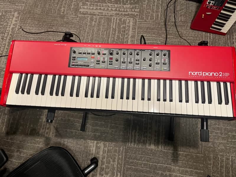 Nord Piano 2 HP73 Hammer Action Portable 73-Key Digital Piano 2012 - 2016 - Red