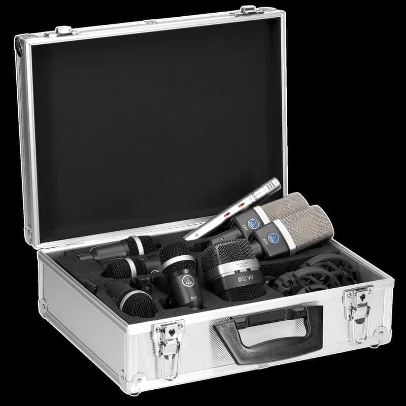 AKG Drum Set Premium Reference Drum Microphone Set