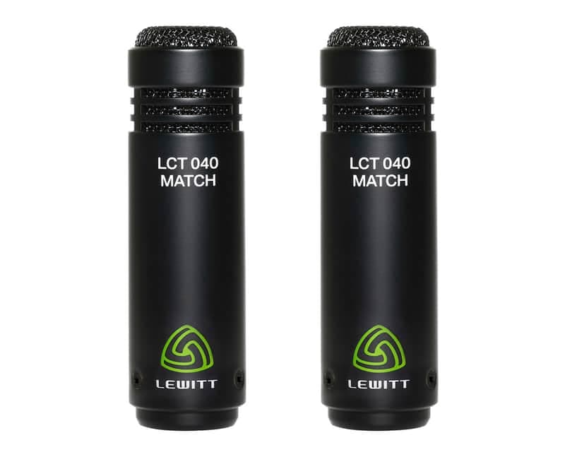 Lewitt LCT 040 Matched Stereo Condenser Microphone Pair