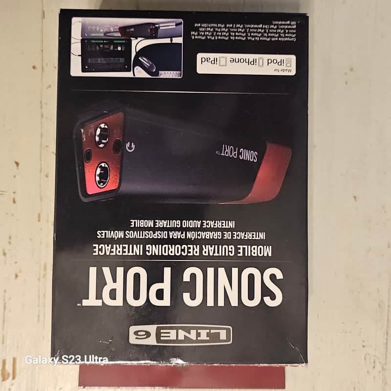 Line 6 Sonic Pro Mobile Guitar Recording Interface