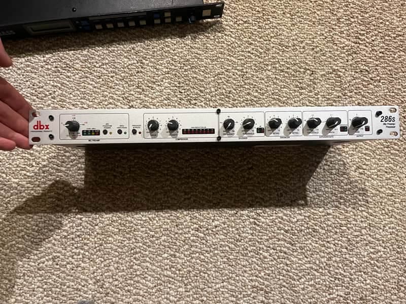 dbx 286s Microphone Preamp Processor 2010s - Silver