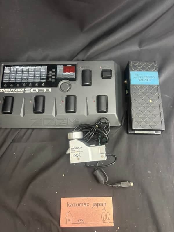 Zoom Player 3000 TASCAM TY M1 Ibanez VL10 Effects Set of 3 Untested