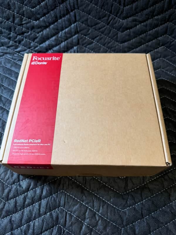 Focusrite RedNet Dante PCIeR Card 2019