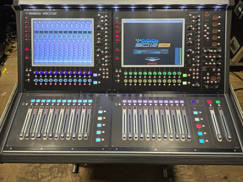 Digico SD12 96 digital mixing console