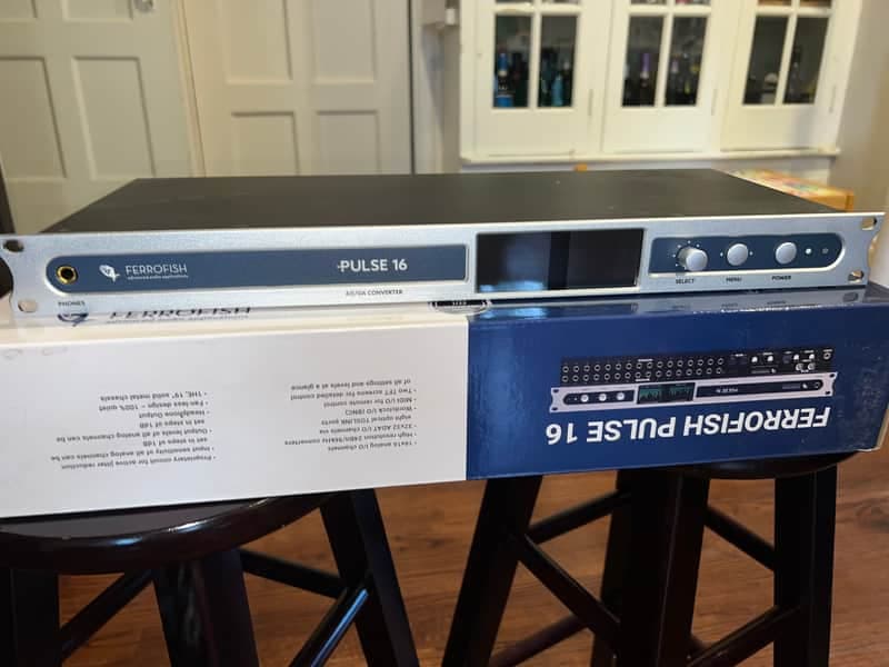 Ferrofish Pulse 16 16-Channel AD/DA Converter 2023 - Present - Silver