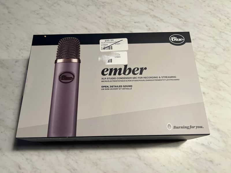Blue Ember Small Diaphragm Cardioid Condenser Microphone 2019 - Present - Shadow Grey