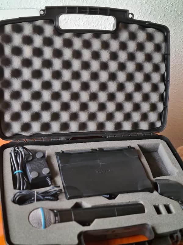 Sennheiser 🔥 Shure UT4-TM Receiver + Shure Beta 58A – Pro Wireless Vocal Set – Boxed