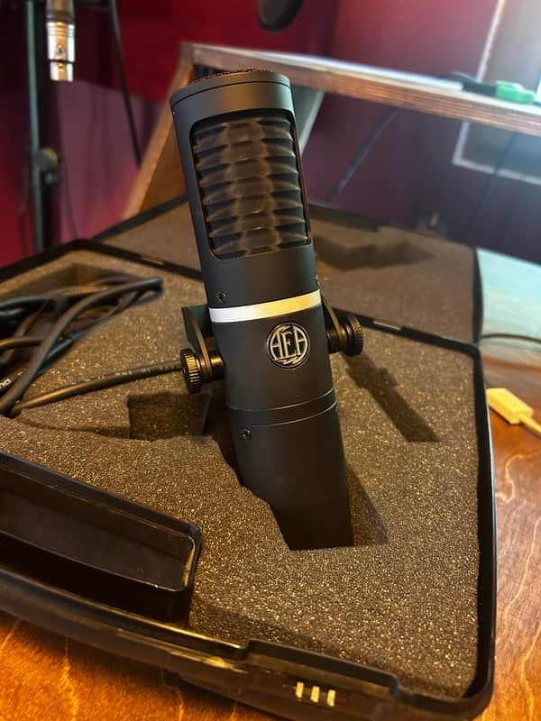 AEA KU5A Active Supercardioid Ribbon Microphone 2018 - Present - Matte Black