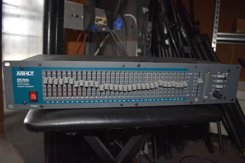 Ashly GQX-3101 Mono-Channel 31-Band Graphic Equalizer