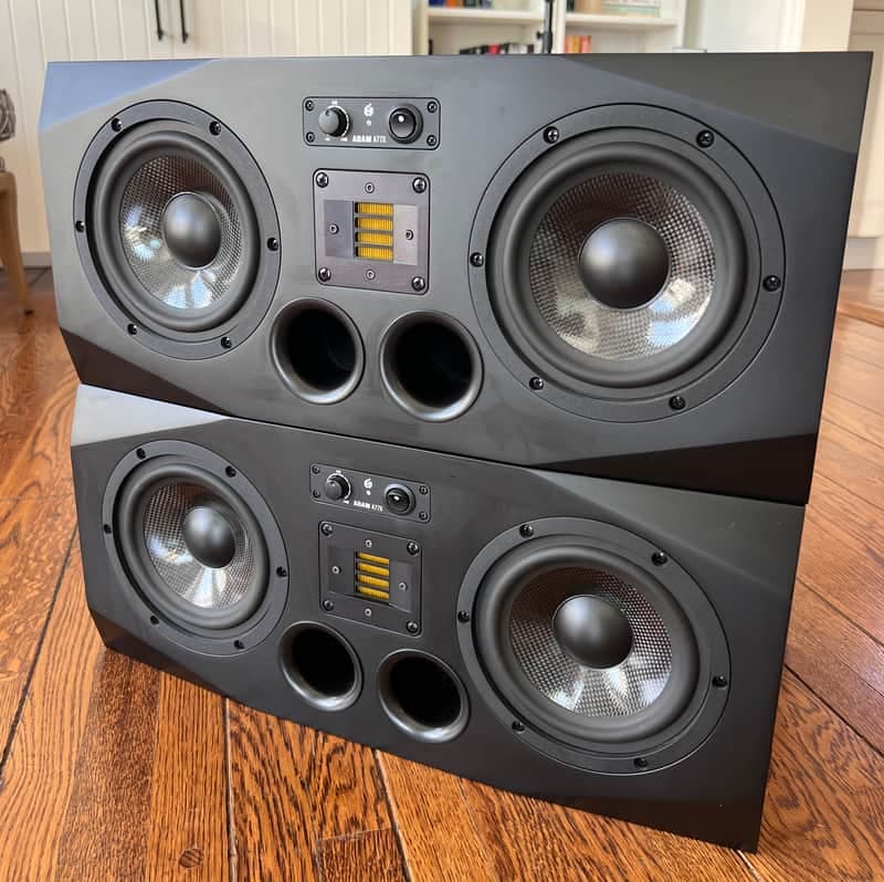 ADAM Audio A77X Active Nearfield / Midfield Monitors (Pair) 2010s - Black