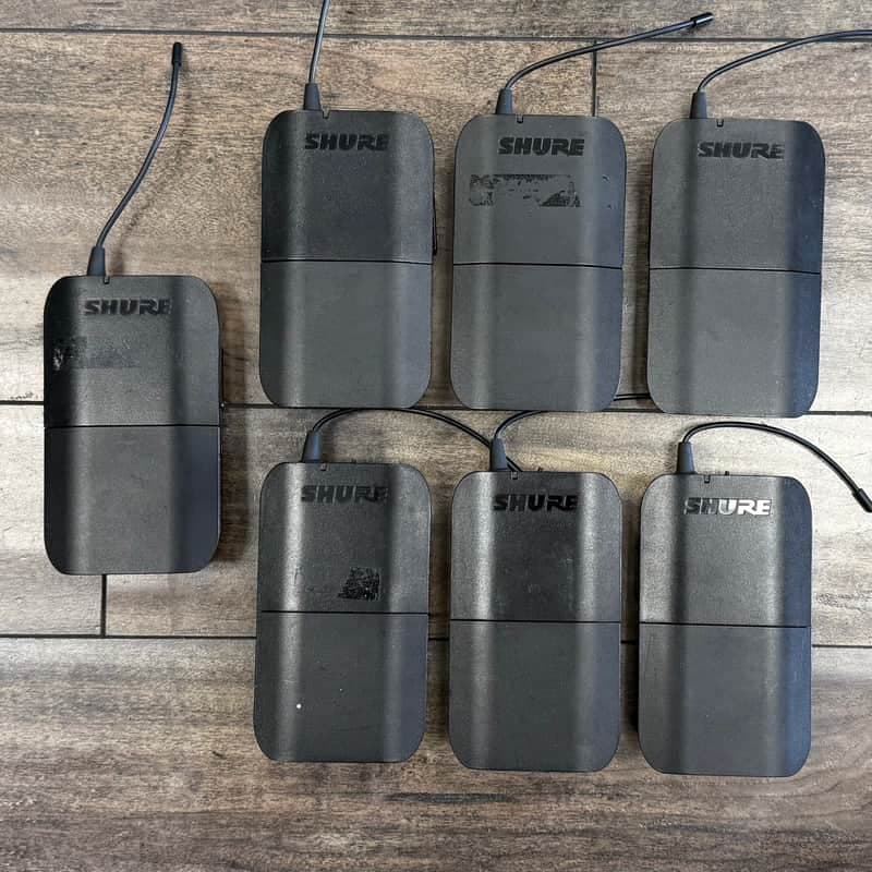 Shure BLX1 Wireless Bodypack Transmitters - H8 Band: 518-542 MHz