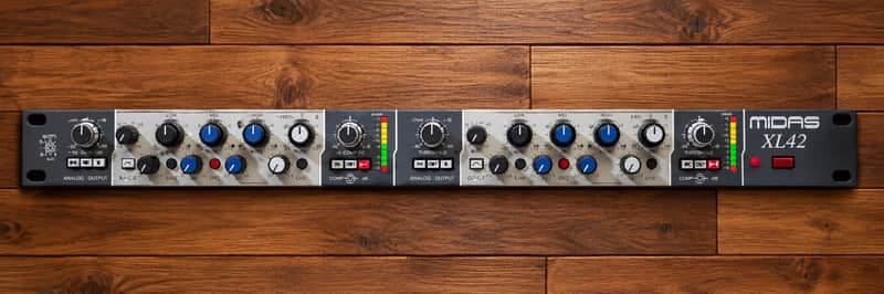 Midas XL42 channel strip preamp