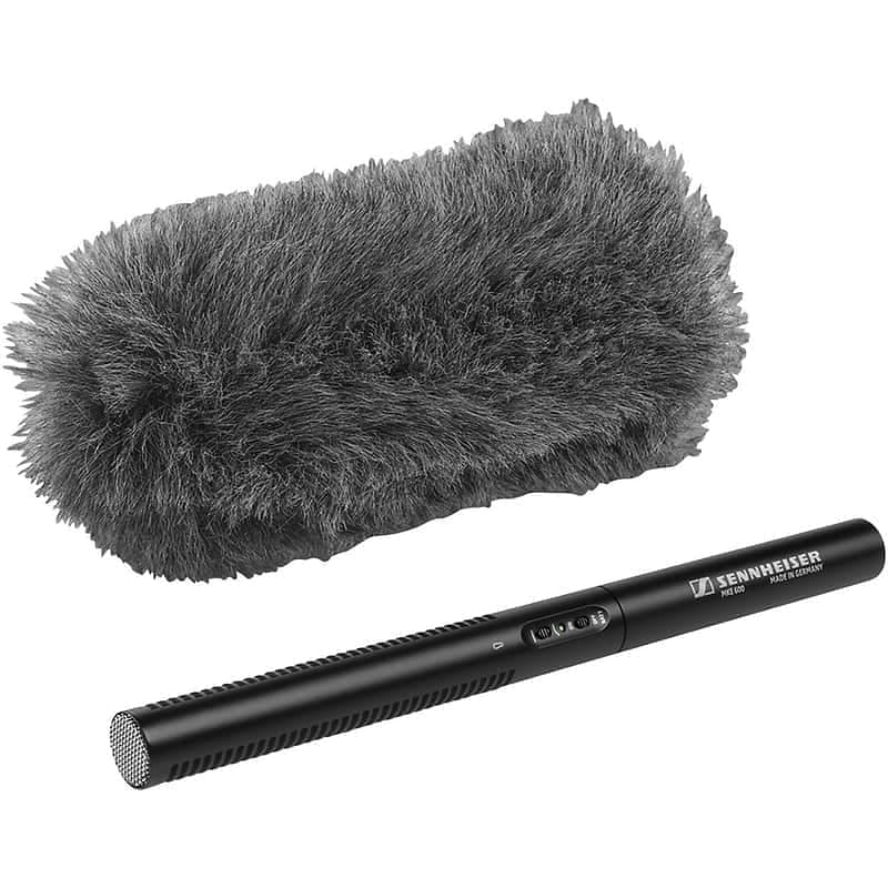 Sennheiser MKE 600 Shotgun Mic 2010s - Black unused