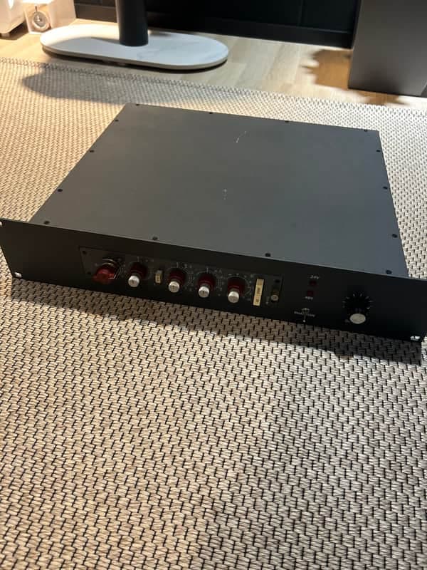 Neve 31102 Mic / Line Input Module with 4-Band EQ 1970s - Red Grey