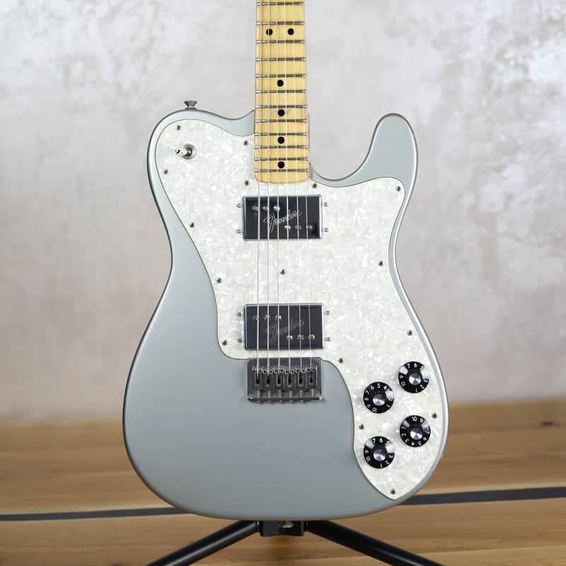 Fender Telecaster Deluxe Original Vintage '1975 - Silver, Maple