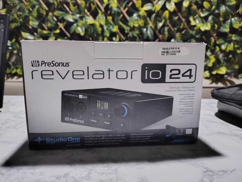 PreSonus Revelator iO24 USB‑C Audio Interface – Studio Quality – Excellent Condition