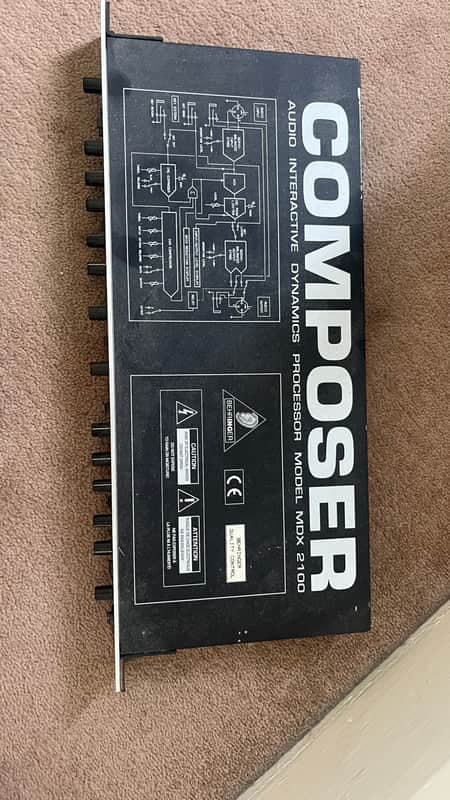 Behringer MDX 2100 Composer Dynamics Processor 2000s - Standard
