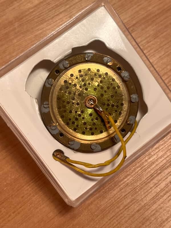1960 Brass Neumann K49 Capsule for M49 / U48 (matched spec k47)