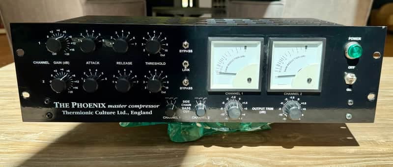 Thermionic Culture The Phoenix Master Compressor – Early Mastering Version – Serial MP047 2000s - Black