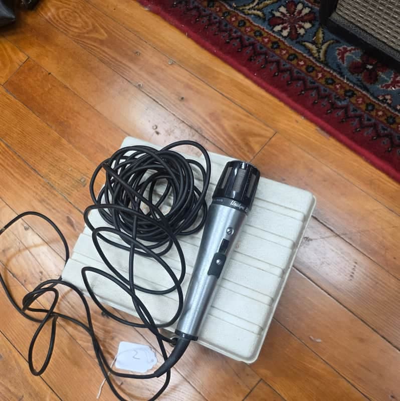 Shure Pe515 unidyne b cardiod dynamic microphone 2 1970s