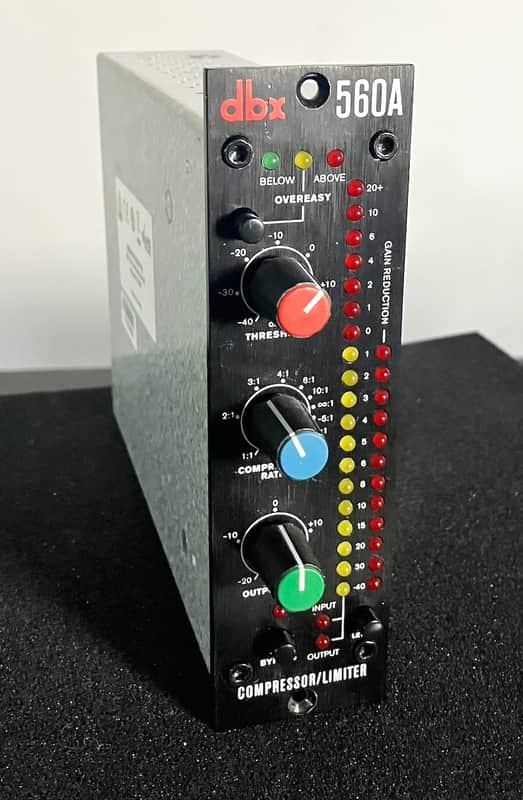 dbx 560A 500 Series Compressor / Limiter Module with Revive Audio Mod
