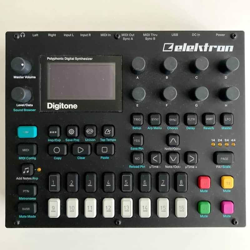 Elektron Digitone 8-Voice Digital Synthesizer - Black