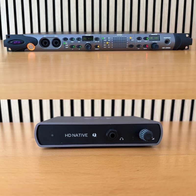 Avid HD Omni Pro Tools HD / HDX Audio Interface 2010s - Dark Gray