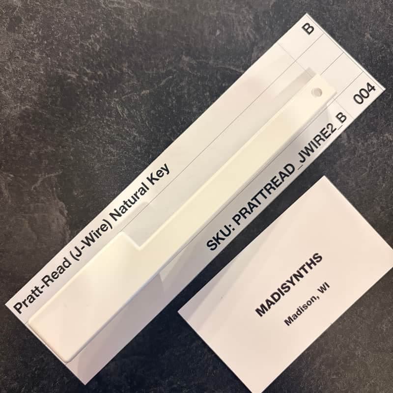 ORIGINAL Pratt Read Replacement B Key (J-Wire Keybeds) for ARP 2500/2600, Moog Minimoog, Oberheim OBX/OBXa/OB8, Sequential Prophet-5/10, PPG Wave 2.2, EML 500, and more