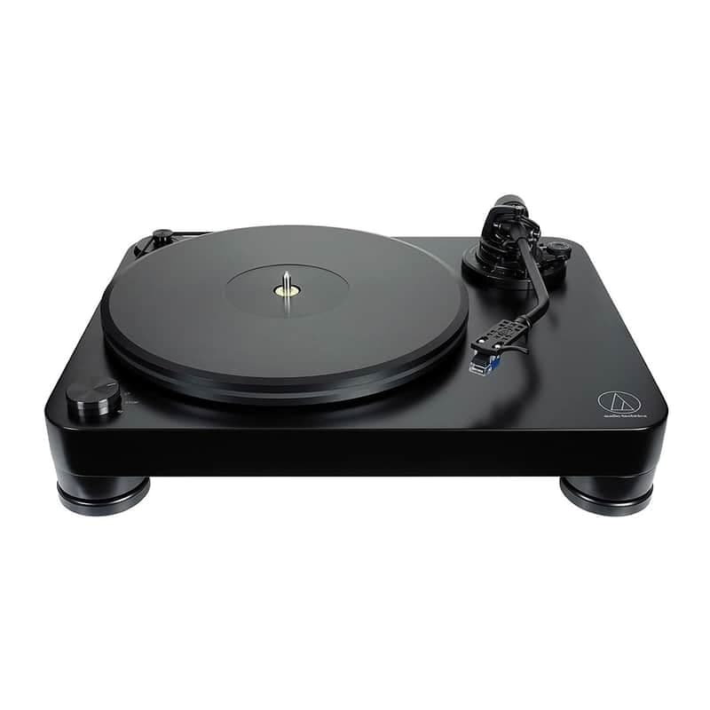 Audio-Technica AT-LP7 Fully Manual Belt-Drive Turntable (Black)