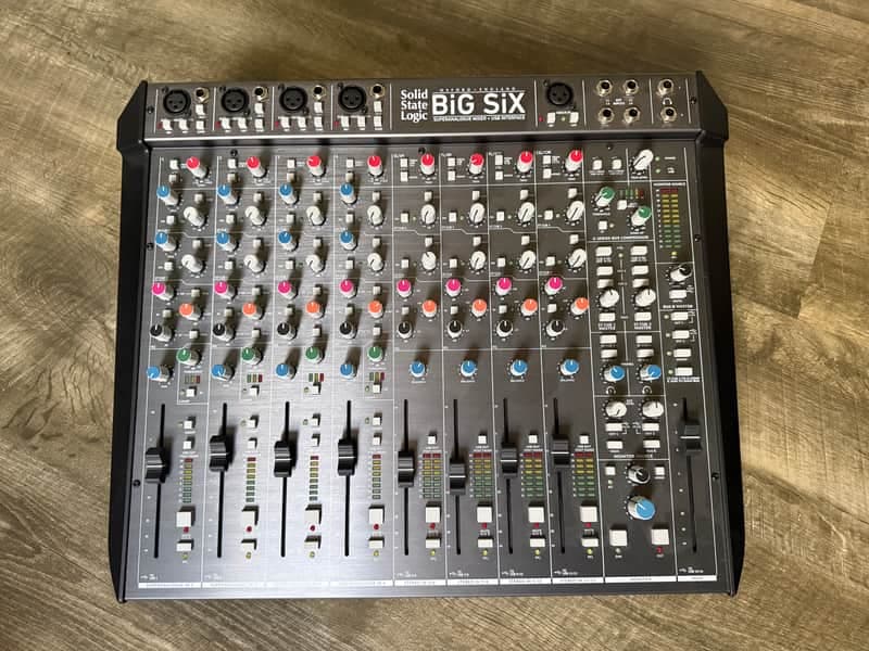 Solid State Logic BiG SiX 6-Channel Analog Mixer 2022 - Present - Black