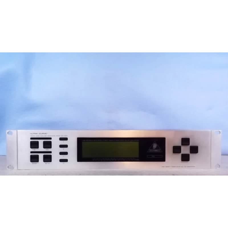 Behringer Ultra-Curve DSP8000 Digital 24-Bit Dual DSP Mainframe Equalizer / Processor 1990s - Silver