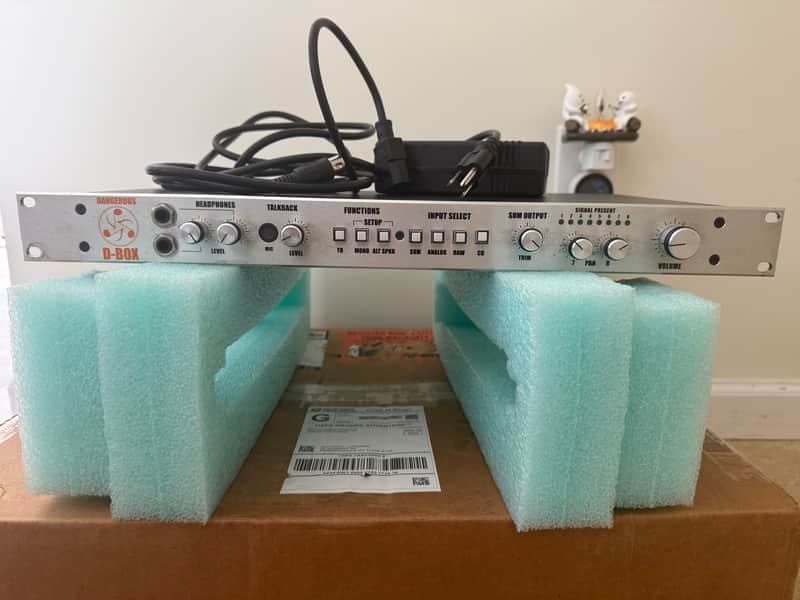 Dangerous Music D-BOX Monitor Controller and Summing Box 2006 - 2019 Silver